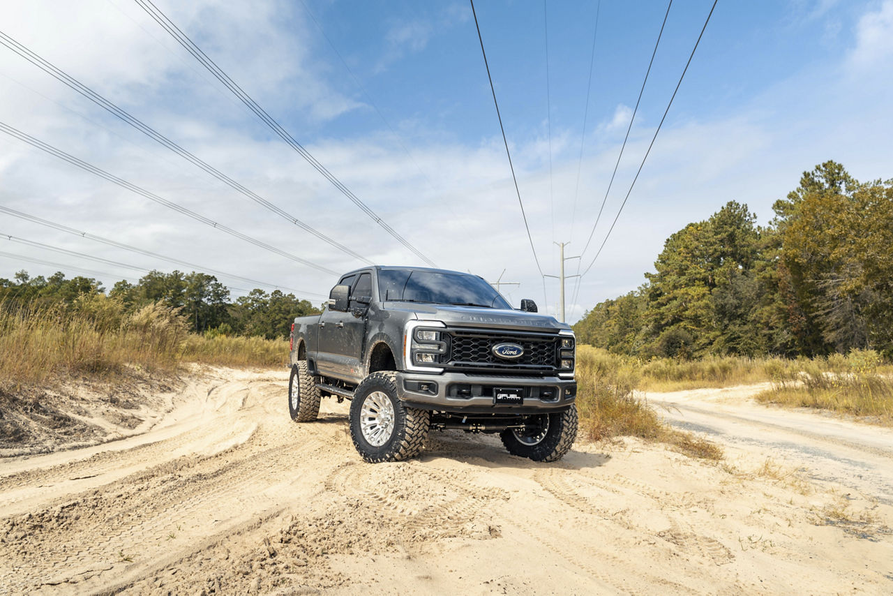 2024 Ford F250 - Fuel TRAX - Silver | Wheel Pros